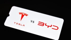 Tesla vs BYD stock 2026