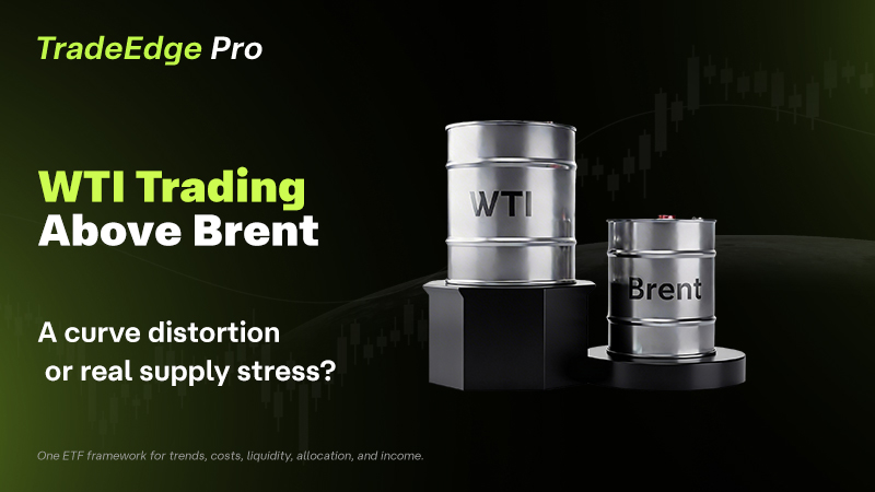 Why Is WTI Trading Above Brent in 2026? What the Oil Curve Is Really Signaling